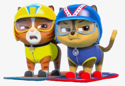 Two Cats From Paw Patrol Png Transparent Background - Transparent Paw Patrol Chase, Png Download, Free Download