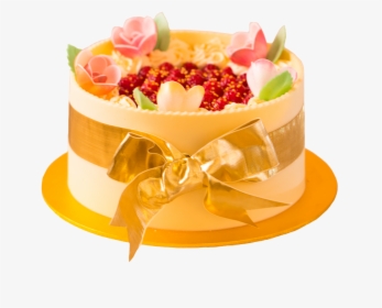 Transparent Birthday Cake - Fruit Cake, HD Png Download, Free Download