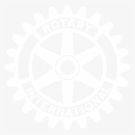 White Rotary Club Logo, HD Png Download, Free Download