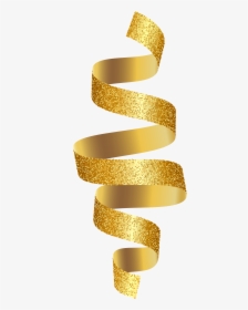 Gold Png Clip Golden Ribbon Png Transparent - Gold Ribbon Transparent Background, Png Download, Free Download