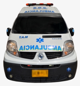 Ambulancia Tipo Panel Petroambulancias - Police Van, HD Png Download, Free Download
