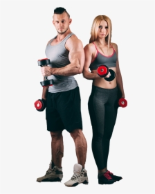Workout - Fitness Couple Png, Transparent Png, Free Download