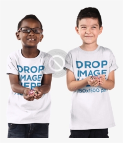 Kid Tshirt Mockup Placeit Kids T Shirt Mockup Featuring - Boy T Shirt Mockup, HD Png Download, Free Download