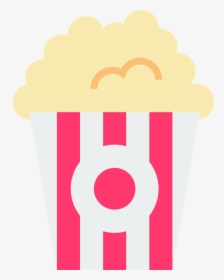 Transparent Popcorn Clip Art - Icon Popcorn Pink Png, Png Download, Free Download