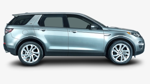 Silver Land Rover Discovery Car Side, HD Png Download, Free Download
