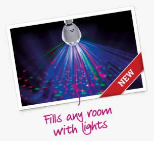 The Rotating, Multi-coloured Party Light - Design, HD Png Download, Free Download