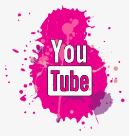 Pink Youtube Png - Youtube Black Icon Png, Transparent Png, Free Download