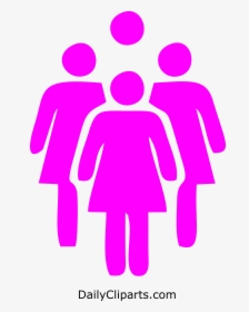 Group Of Women Standing Together Icon - Transparent Women Icon Png, Png Download, Free Download