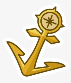 Gold Anchor Png - Gold Anchor Clipart Png, Transparent Png, Free Download