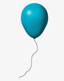 Light Blue Balloon Transparent Background - Light Blue Balloon No Background, HD Png Download, Free Download