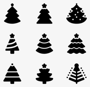 Cool Christmas Trees - Christmas Tree Vector Icon, HD Png Download, Free Download