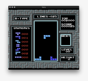 Tetris Nes Level 19, HD Png Download, Free Download