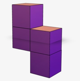 3d Tetris Piece - Box, HD Png Download, Free Download