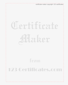 Certificate, HD Png Download, Free Download