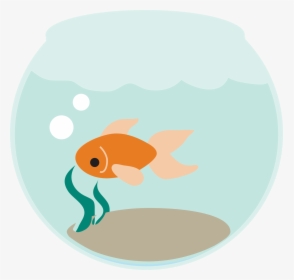 Fish Bowl Svg Cut File - Fish Bowl Illustration Png, Transparent Png, Free Download
