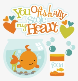 Cute Fish Bowl Clipart, HD Png Download, Free Download