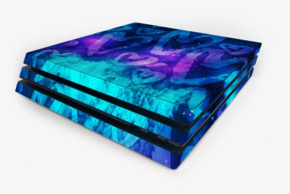 Sony Ps4 Pro Space Love Skin"  Class="lazyload Lazyload - Cd, HD Png Download, Free Download