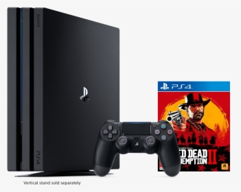 Ps4 Pro Game System - Red Dead Redemption 2 Physical Copy, HD Png Download, Free Download