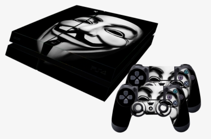 Ps4 Pro Anonymous Skin, HD Png Download, Free Download