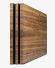 The Balolo Playstation 4 Pro Walnut Wood Covers Is - Plywood, HD Png Download, Free Download
