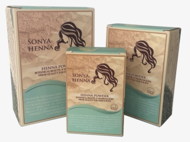 Sonya Henna All 3 Products - Henna Packaging, HD Png Download, Free Download