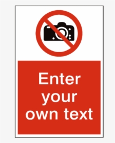 No Photography Png - Do Not Touch Machinery Sign, Transparent Png, Free Download