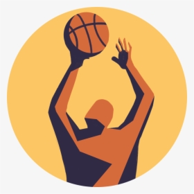 Transparent Basketball Icon Png - Shoot Basketball, Png Download, Free Download