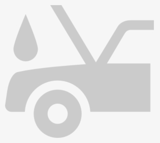 Gray Car Clipart - Car Oil Clipart Black And White, HD Png Download, Free Download