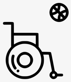 Png File Svg - Basketball Wheelchair Icon, Transparent Png, Free Download