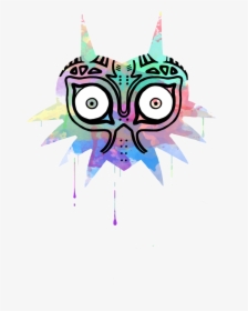Watercolor"s Mask - Majora's Mask Phone Case, HD Png Download, Free Download
