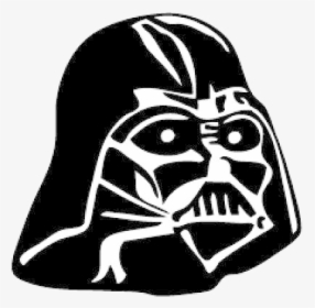 Darth Vader File Instant Eps Transparent Png - Darth Vader Cartoon Head, Png Download, Free Download
