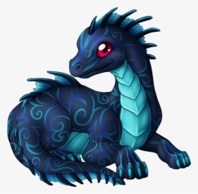 Transparent Blue Dragon Png - Cute Baby Dragon, Png Download, Free Download