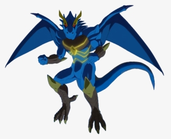 Blue Dragon Costum Render - Blue Dragon Anime Figure, HD Png Download, Free Download