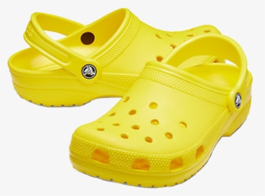#crocs #yellowcrocs #yellow #yellowaesthetic #shoes - Yellow Crocs Transparent Background, HD Png Download, Free Download