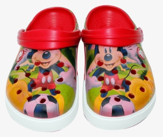 Crocs Crocband Mickey Mouse Clog , Png Download - Sneakers, Transparent Png, Free Download