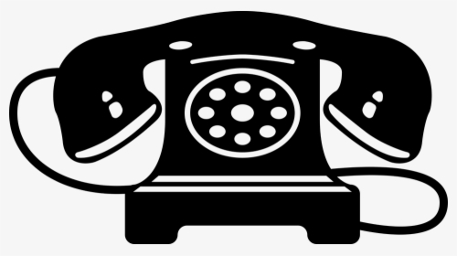 Vintage Phone, Vintage Element, Phone, Business, Web - Phone Svg, HD Png Download, Free Download