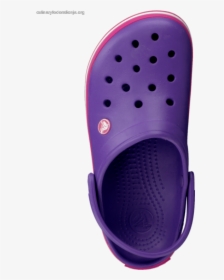 Women"s Crocs Crocband Neon Purple - Flip-flops, HD Png Download, Free Download