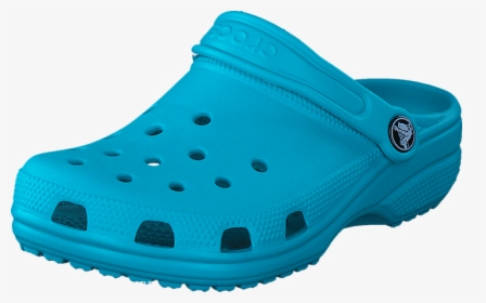 Crocs Classic Clog Kids Turquoise 57577 00 Womens Synthetic - Slip-on Shoe, HD Png Download, Free Download