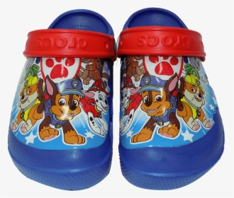 Crocs Paw Patrol With Lights - Cartoon, HD Png Download, Free Download