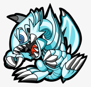 Blue-eyes Toon Dragon By Kingtoby19 - Blue Eyes Toon Dragon Drawing, HD Png Download, Free Download