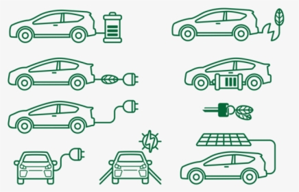 Prius Car Icons - Electric Car Icon Free, HD Png Download, Free Download