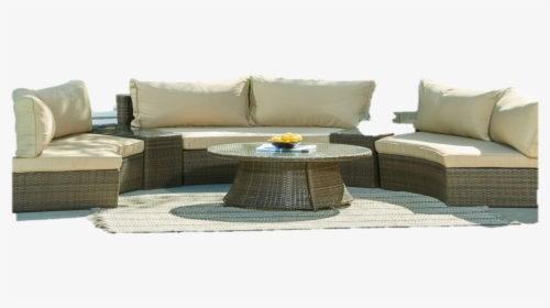 Transpa Furniture Sofa Set Png, Semi Circular Patio Seating