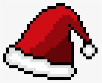 Santa Hat Pixel Art, HD Png Download, Free Download