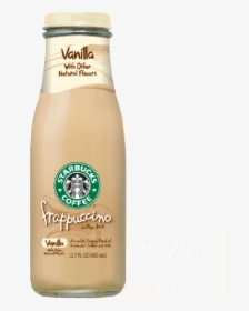 Starbucks Vanilla Frappuccino - Starbucks Frappuccino Vanilla Chilled Coffee Drink, HD Png Download, Free Download