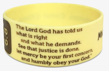 Christian Scripture Wristband With Scripture Verse - Bangle, HD Png Download, Free Download