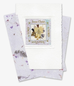Lilac Square-framed Viola Scripture Card Image - Paper, HD Png Download, Free Download