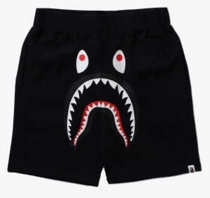 Bape Shark Shorts Black, HD Png Download, Free Download
