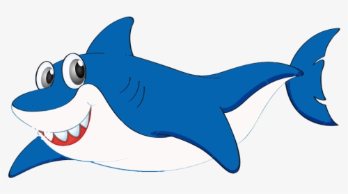 Eye Clipart Shark - Baby Shark Cartoon Png, Transparent Png, Free Download