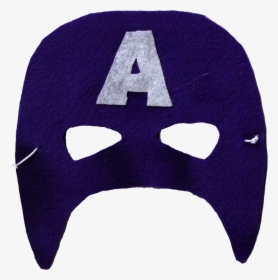 Diy Captain America Mask Template - Captain America Mask Transparent, HD Png Download, Free Download