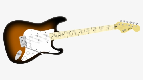 Vector Guitar , Png Download - Fender Standard Stratocaster Hss Black, Transparent Png, Free Download